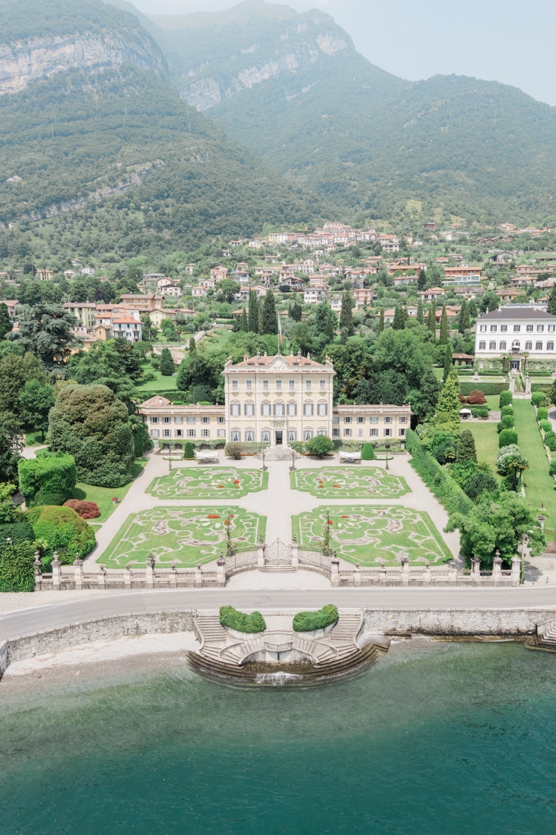 Villa Sola Cabiati at Lake Como, elegant villa surrounded by lush gardens