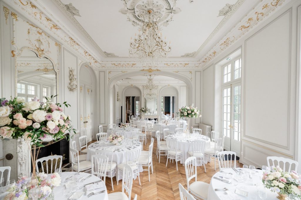 Dinner reception Chateau de Nainville les Roches